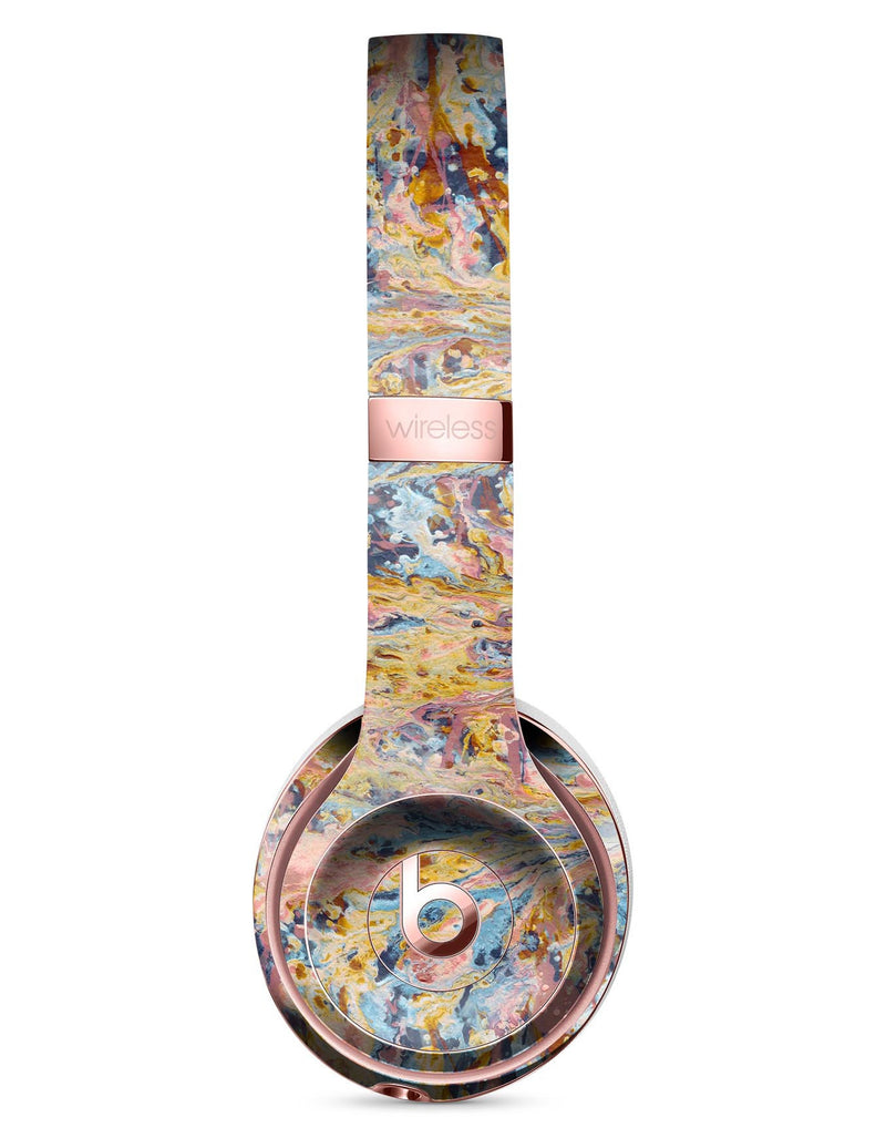 Abstract Wet Paint Color Paradise Full-Body Skin Kit for the Beats by Dre Solo 3 Wireless Headphones