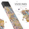 Abstract Wet Paint Color Paradise - Premium Decal Protective Skin-Wrap Sticker compatible with the Juul Labs vaping device
