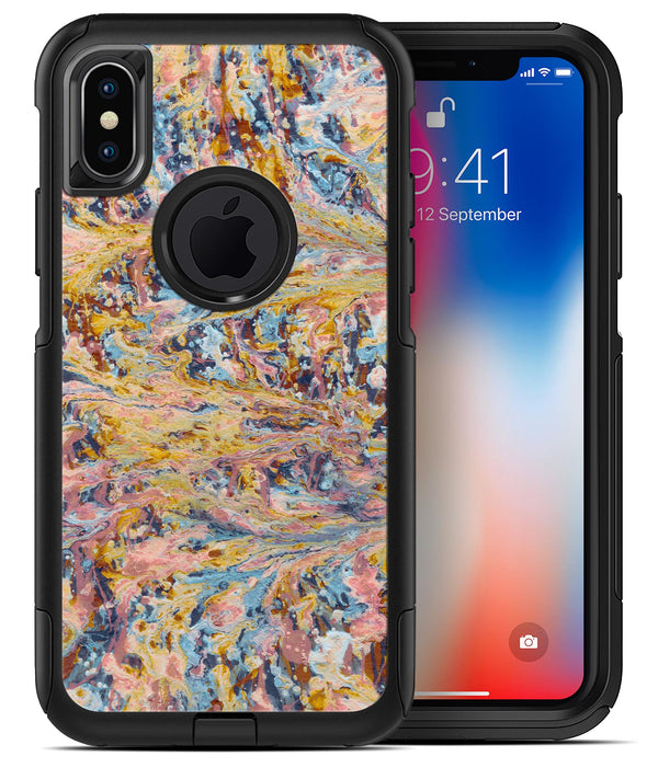 Abstract Wet Paint Color Paradise - iPhone X OtterBox Case & Skin Kits