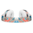 Abstract Wet Paint Coral Blues Full-Body Skin Kit for the Beats by Dre Solo 3 Wireless Headphones