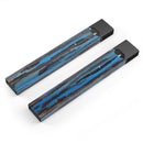 Abstract Wet Paint Dark Blues - Premium Decal Protective Skin-Wrap Sticker compatible with the Juul Labs vaping device