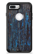 Abstract Wet Paint Dark Blues v2 - iPhone 7 or 7 Plus Commuter Case Skin Kit