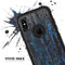 Abstract Wet Paint Dark Blues v2 - Skin Kit for the iPhone OtterBox Cases