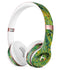Abstract Wet Paint Green Lines Full-Body Skin Kit for the Beats by Dre Solo 3 Wireless Headphones