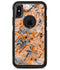 Abstract Wet Paint Orange - iPhone X OtterBox Case & Skin Kits