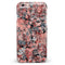 Abstract Wet Paint Pale Pink iPhone 6/6s or 6/6s Plus INK-Fuzed Case