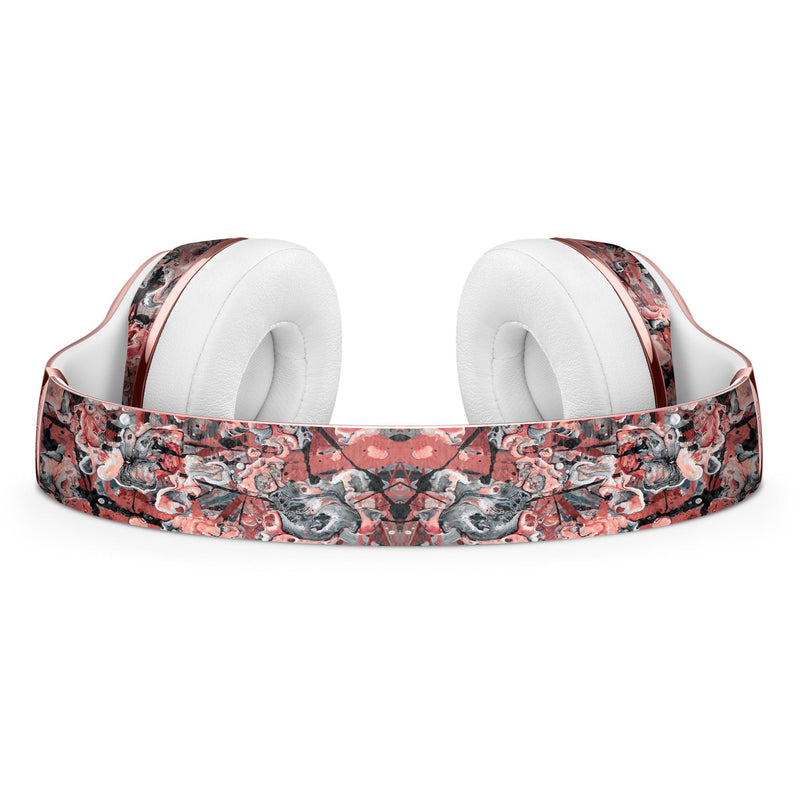Abstract Wet Paint Pale Pink Full-Body Skin Kit for the Beats by Dre Solo 3 Wireless Headphones