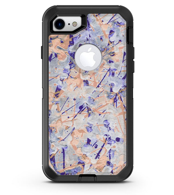 Abstract Wet Paint Pale - iPhone 7 or 8 OtterBox Case & Skin Kits