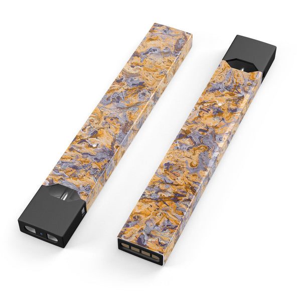 Abstract Wet Paint Pale v4 - Premium Decal Protective Skin-Wrap Sticker compatible with the Juul Labs vaping device