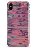 Abstract Wet Paint Pink Sag - iPhone X Clipit Case