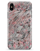 Abstract Wet Paint Pink Swirl - iPhone X Clipit Case