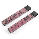 Abstract Wet Paint Pink and Black - Premium Decal Protective Skin-Wrap Sticker compatible with the Juul Labs vaping device