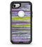 Abstract Wet Paint Purple Sag - iPhone 7 or 8 OtterBox Case & Skin Kits