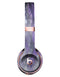 Abstract Wet Paint Purple v3 Full-Body Skin Kit for the Beats by Dre Solo 3 Wireless Headphones