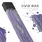 Abstract Wet Paint Purple v3 - Premium Decal Protective Skin-Wrap Sticker compatible with the Juul Labs vaping device