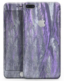 Abstract Wet Paint Purple v3 - Skin-kit for the iPhone 8 or 8 Plus