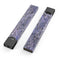 Abstract Wet Paint Purples v3 - Premium Decal Protective Skin-Wrap Sticker compatible with the Juul Labs vaping device