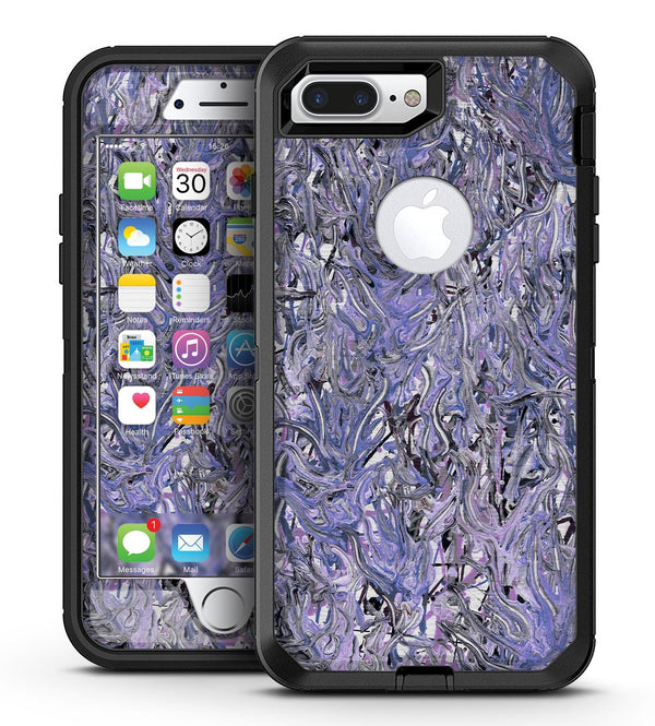 Abstract Wet Paint Purples v3 - iPhone 7 Plus/8 Plus OtterBox Case & Skin Kits