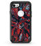 Abstract Wet Paint Red v95 - iPhone 7 or 8 OtterBox Case & Skin Kits