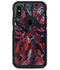 Abstract Wet Paint Red v95 - iPhone X OtterBox Case & Skin Kits