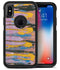 Abstract Wet Paint Retro Pink - iPhone X OtterBox Case & Skin Kits