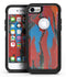 Abstract Wet Paint Retro V4 - iPhone 7 or 8 OtterBox Case & Skin Kits