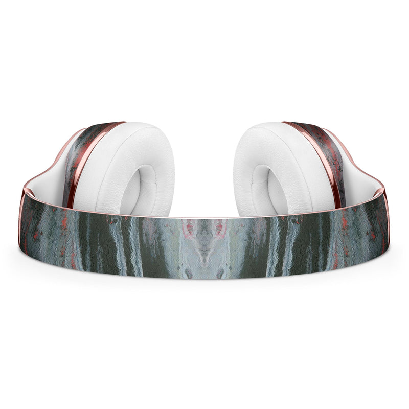 Abstract Wet Paint Smoke Red Full-Body Skin Kit for the Beats by Dre Solo 3 Wireless Headphones