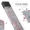Abstract Wet Paint Subtle Pink and Gray - Premium Decal Protective Skin-Wrap Sticker compatible with the Juul Labs vaping device