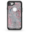 Abstract Wet Paint Subtle Pink and Gray - iPhone 7 or 8 OtterBox Case & Skin Kits
