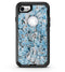 Abstract Wet Paint Teal - iPhone 7 or 8 OtterBox Case & Skin Kits