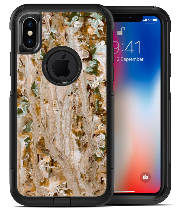 Abstract Wet Paint Vintage - iPhone X OtterBox Case & Skin Kits