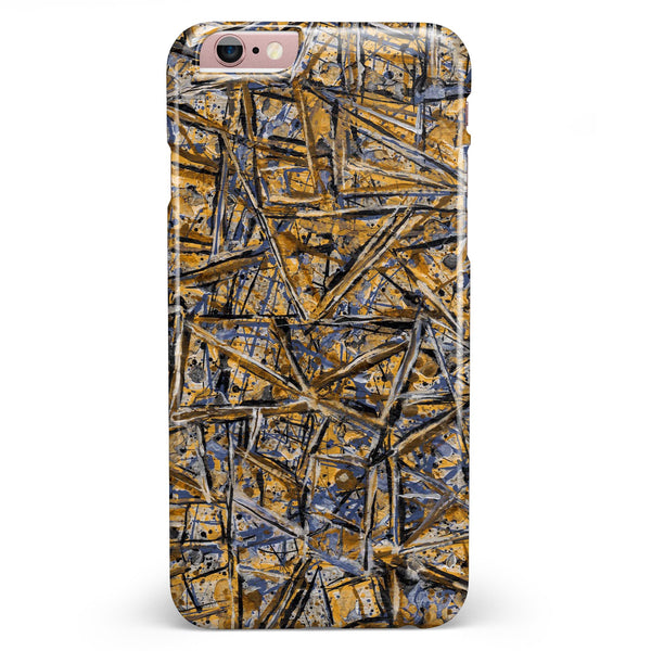 Abstract Wet Paint v4 iPhone 6/6s or 6/6s Plus INK-Fuzed Case