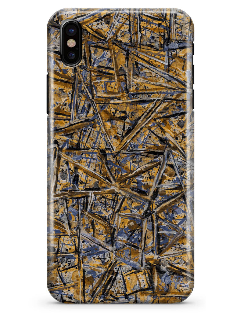 Abstract Wet Paint v4 - iPhone X Clipit Case
