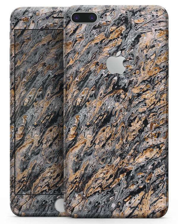 Abstract Wet Paint v6 - Skin-kit for the iPhone 8 or 8 Plus