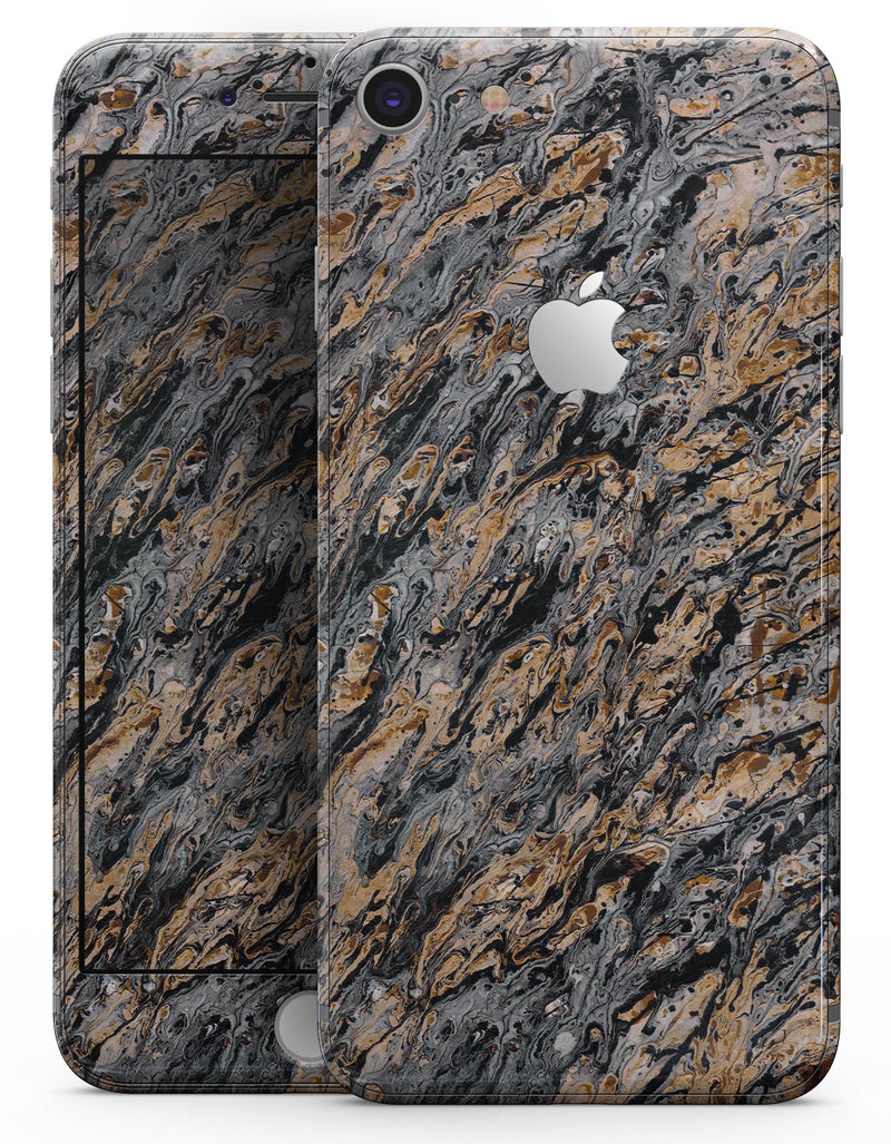 Abstract Wet Paint v6 - Skin-kit for the iPhone 8 or 8 Plus