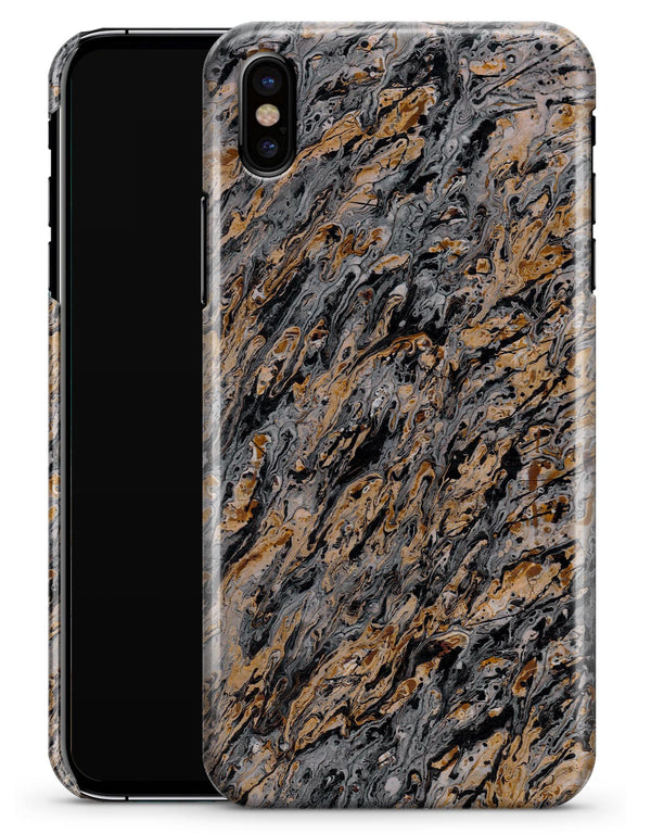Abstract Wet Paint v6 - iPhone X Clipit Case