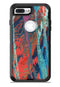 Abstract Wet Paint v92 - iPhone 7 or 7 Plus Commuter Case Skin Kit