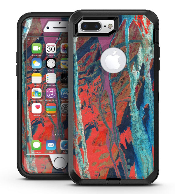 Abstract Wet Paint v92 - iPhone 7 Plus/8 Plus OtterBox Case & Skin Kits
