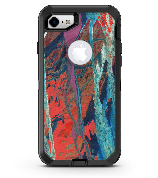 Abstract Wet Paint v92 - iPhone 7 or 8 OtterBox Case & Skin Kits