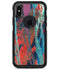 Abstract Wet Paint v92 - iPhone X OtterBox Case & Skin Kits