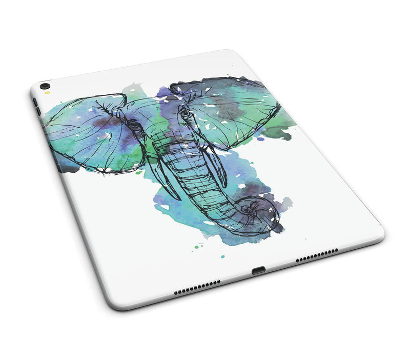 African Sketch Elephant - iPad Pro 97 - View 5.jpg