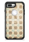 Aged Aqua Polygon Pattern - iPhone 7 or 7 Plus Commuter Case Skin Kit
