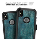 Aged Green Paint Surface - Skin Kit for the iPhone OtterBox Cases