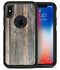 Aged Horizontal Wood Planks - iPhone X OtterBox Case & Skin Kits