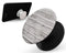 Aged White Wood Planks - Skin Kit for PopSockets and other Smartphone Extendable Grips & Stands