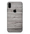 Aged White Wood Planks - iPhone XS MAX, XS/X, 8/8+, 7/7+, 5/5S/SE Skin-Kit (All iPhones Avaiable)