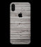 Aged White Wood Planks - iPhone XS MAX, XS/X, 8/8+, 7/7+, 5/5S/SE Skin-Kit (All iPhones Avaiable)