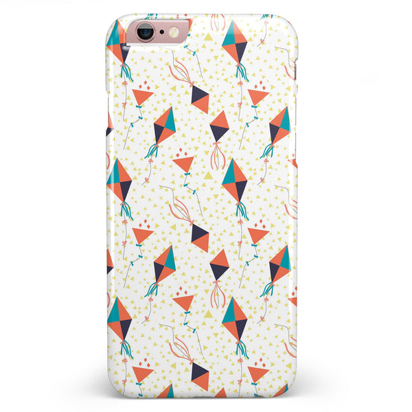 All Over Flying Kites Pattern iPhone 6/6s or 6/6s Plus INK-Fuzed Case
