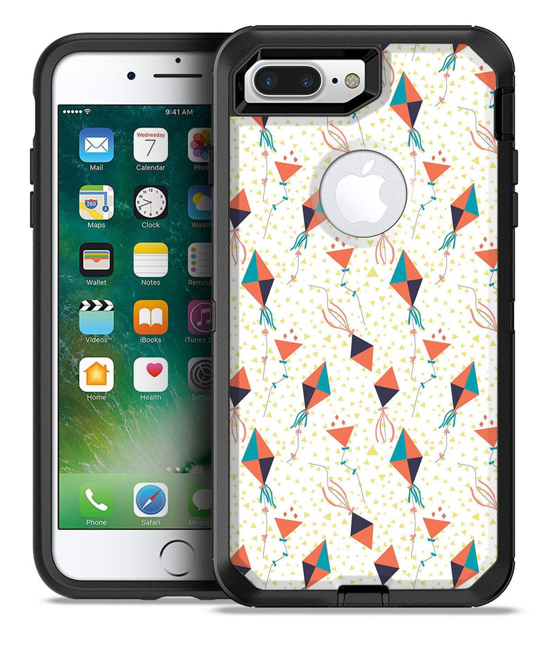 All Over Flying Kites Pattern - iPhone 7 Plus/8 Plus OtterBox Case & Skin Kits