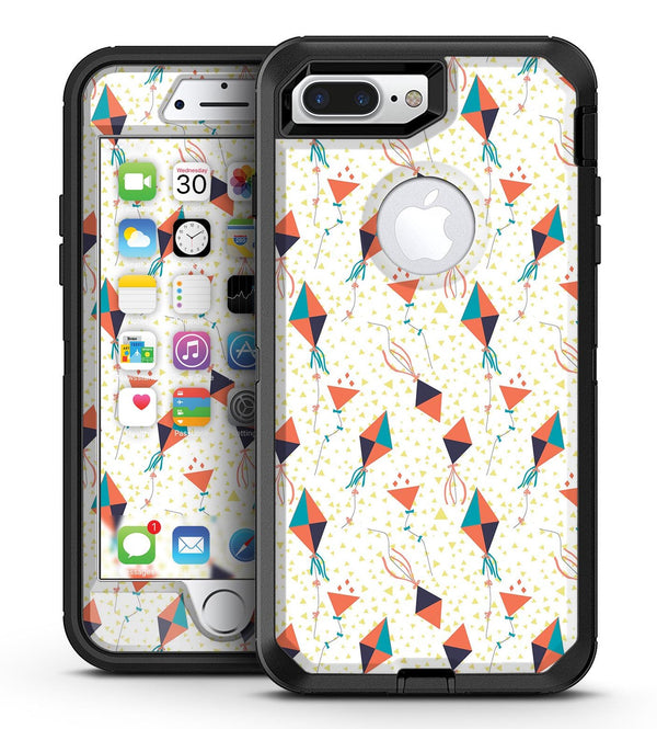 All Over Flying Kites Pattern - iPhone 7 Plus/8 Plus OtterBox Case & Skin Kits